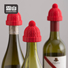 日本霜山红酒塞子创意小红帽葡萄酒瓶盖气泡酒香槟硅胶保鲜塞