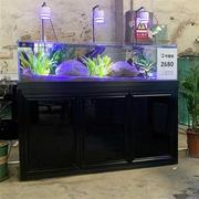 水草缸水族箱底滤客厅超白玻璃兰寿溪流缸背包生态鱼缸不含灯