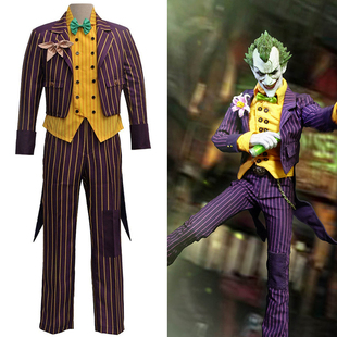 蝙蝠侠batman阿卡姆，疯人院阿甘小丑男装，cosplay日常化装舞会表演