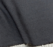 日本进口雾霾细腻灰色磨毛亲肤垂顺羊毛棉布料设计师裤子袍子面料