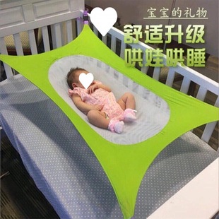 婴儿秋千吊床室内摇篮床宝宝，玩具网床睡觉新生儿小孩家用哄娃安抚