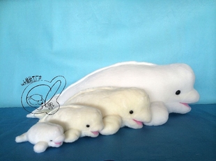 海洋动物毛绒玩具 公仔 1米大白鲸 七夕情人节六一儿童节礼物