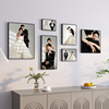 照片定制相框组合挂墙冲洗婚纱照相片做成相册，墙全家福打印加裱框