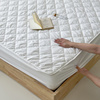 三防纯色夹棉单件床笠绗缝，加厚单双人(单双人，)席梦思床垫保护套1.5m1.8米