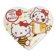 日本限定独家Hello Kitty 小浣熊系列～可爱心型饰品盘