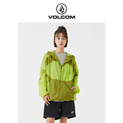 volcom钻石品牌户外防晒衣夏防紫外线upf50+轻薄透气长袖防晒服衫