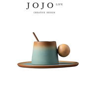 jojo'sl.pd.jupiter.杯具家用陶瓷，咖啡杯碟创意马克杯子木星