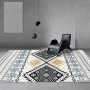 定制客厅地毯北欧ins风格茶几毯垫现代简约轻奢摩洛哥卧室地垫可