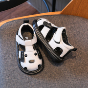 婴儿凉鞋男宝0-1-3岁软底，防滑宝宝学步鞋夏季2024狗狗女童鞋2