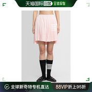 香港直邮THOM BROWNE 女士粉色百褶裙 FKK090AY3014-642