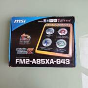 微星FM2-A85XA-G43主板，箱说齐全 秒发 非实价