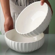 2只汤碗大号家用陶瓷简约个性，创意超大酒店汤盆单个餐具酸菜鱼碗