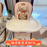 hagaday哈卡达(哈卡达，)宝宝餐椅多功能餐桌婴儿，学坐椅子家用儿童吃饭座椅