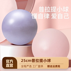 瑜伽球加厚防爆普拉提小球健身球凯格尔运动宝宝感统训练按摩
