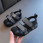 宝宝鞋子1-2-3岁夏季儿童学步鞋，包头防滑凉鞋，软底女童男童小童鞋