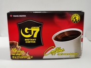 越南中原g7黑咖啡美式萃取纯咖啡粉2g*15小包盒苦味咖啡速溶