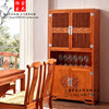 刺猬紫檀红木书柜，实木家具现代简约苏作新中式，花梨木酒柜餐边柜