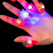 发光玩具儿童礼物闪光戒指发光手指灯地摊货源创意好玩的