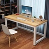 电脑桌台式简易书桌，家用卧室学习桌学生小课桌，简约长方形办公桌子