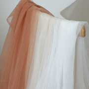 欧式甜品台白色桌布婚礼背景装饰拍摄道具布餐桌(布，餐桌)网纱茶几窗帘布