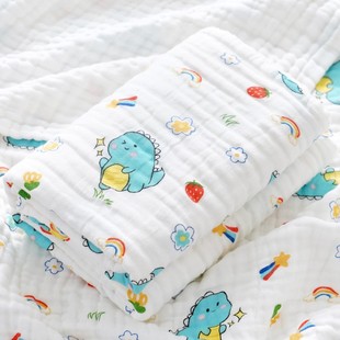 新生婴儿高密浴巾纯棉纱布，柔软吸水宝宝包被儿童包巾，盖被抱被a类