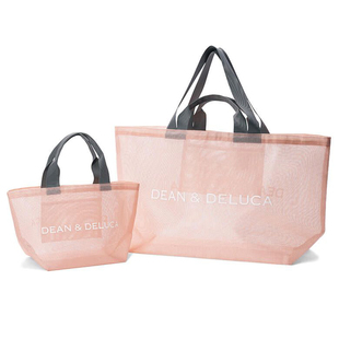 日本夏季dd粉色网纱单肩包大容量少女心户外沙滩，包手提(包手提)购物袋