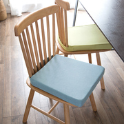 北欧现代轻奢纯色，梯形海绵椅垫家用餐椅垫，屁垫办公室坐垫加厚