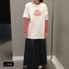 日本直邮草间弥生短袖，t恤经典，红色波点南瓜情侣