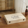 红酒包装盒6只葡萄酒，木箱高档礼盒油漆木盒，木质红酒盒子工厂直发