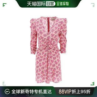 香港直邮潮奢 Isabel Marant 伊莎贝尔 玛兰 女士 后拉链连衣裙 R