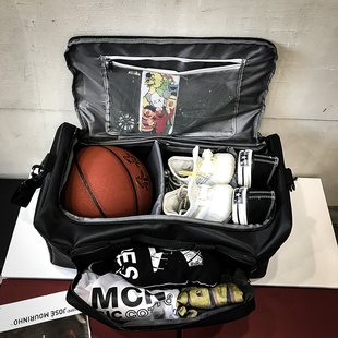 篮球包运动训练背包健身包单肩斜挎包大容量男女旅行包旅游行李袋
