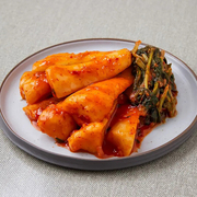 韩国泡菜萝卜东北朝鲜族韩国青年小萝卜泡菜咸菜腌萝卜葱泡菜