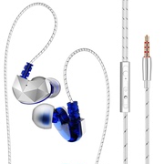 耳塞式圆孔耳机入耳式有线适用于vivo华为手机通用k歌带麦高音质