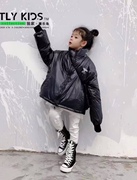 童乐鱼2020冬童装儿童羽绒服白鸭绒(白鸭绒)男女童外套短款中大童洋气
