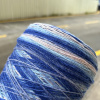 标价500克的价格 蓝色系长段染渐变色混纺线围巾毛衣披肩配线
