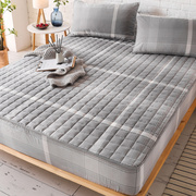 水洗棉床笠加厚夹棉纯棉，全棉1.2m1.5米，1.8床套床罩保护套全包防尘