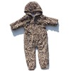 婴儿包脚连身衣秋冬宝宝冬天连体衣儿童珊瑚绒睡衣动物造型童装