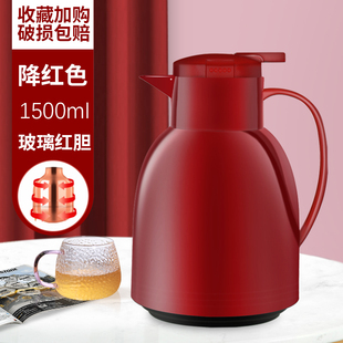 红胆保温壶大容量家用水壶便携热水壶学生热水瓶玻璃内胆保温水瓶