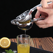 柠檬夹橙汁器手动榨汁机器不锈钢，压汁器柠檬，器水果压榨榨汁杯家用