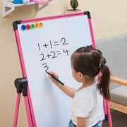画画板黑板墙宝宝幼，儿童小学生家用学写字磁性，水笔可擦白板支架式