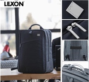 乐上LEXON双肩包14寸电脑包大容量上班通勤包轻便商务背包LNB0514