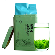 春茶绿茶2023新茶叶(新茶叶，)楚茶英山云雾茶谷雨茶，正宗浓香型茶叶100g罐装