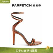 finalsalegiuseppezanotti女士，catia袢带高跟凉鞋farfetch发