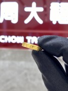 周大福黄金戒指，克减80计价f214782