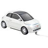 智和珍珠白Fiat菲亚特仿真汽车USB有线鼠标办公创意模型