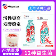 安琪酸奶发酵剂12菌家用自制益生菌粉乳酸菌做酸奶发酵菌母30小包
