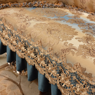 欧式沙发垫防滑四季垫美式真皮沙发巾沙发套客厅组合垫贵妃