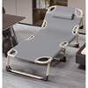 折叠椅办公室休息折叠床单人床简易午休神器床多功能便携躺椅