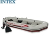 INTEX68376专业水手四人充气船橡皮划艇钓鱼船充气艇硬底龙骨