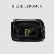 Billie Veromca流浪包包小众设计迷你小方包单肩斜挎腰包链条包女